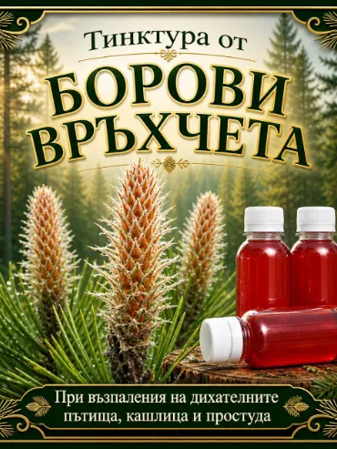 Тинктура от борови връхчета